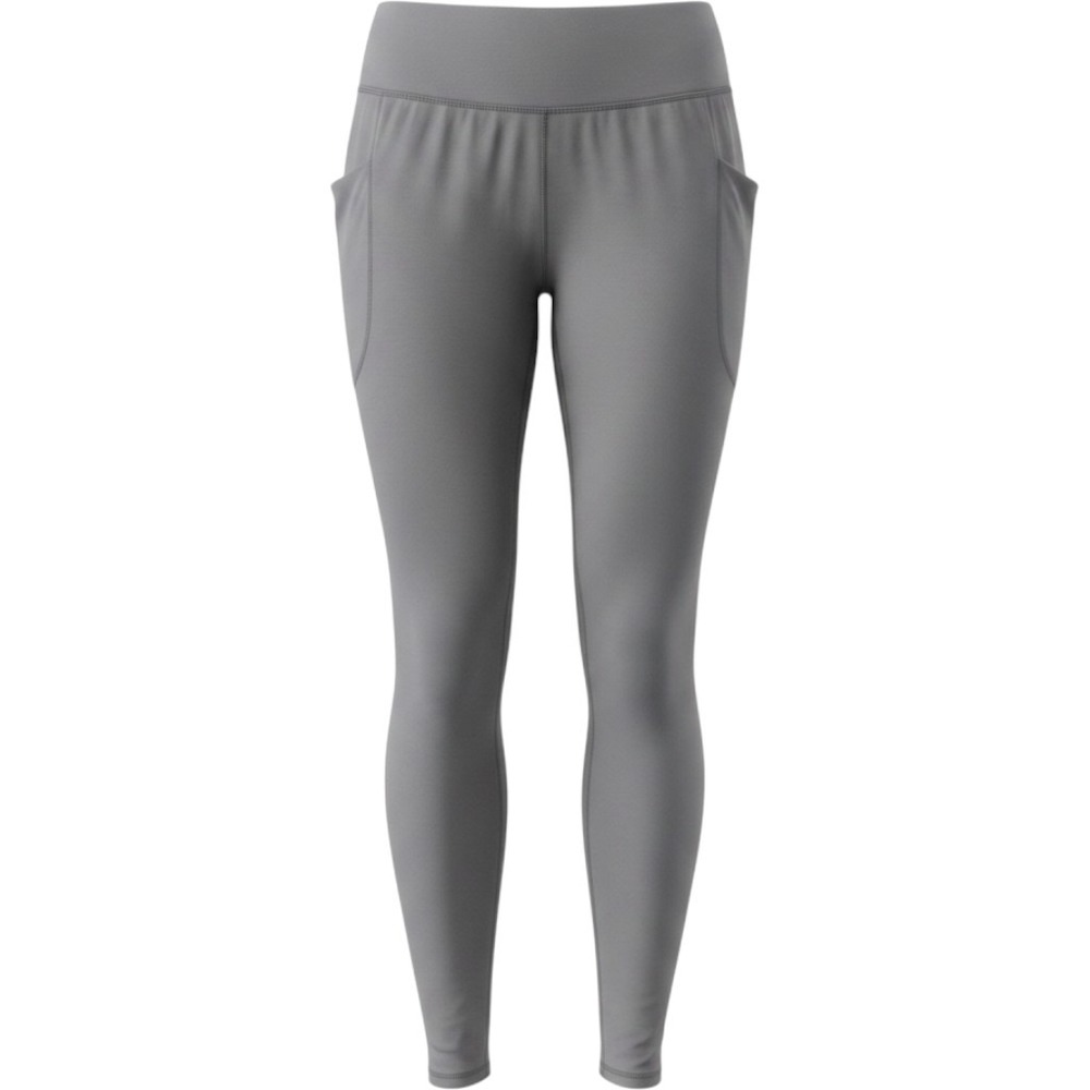 Simply Vera Vera Wang Gray High Waisted Active Leggings with Pockets Womens 2X